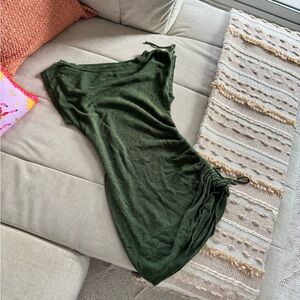 Runaway The Label Green Knit Mini Dress